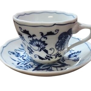 Blue Danube Cup and Saucer